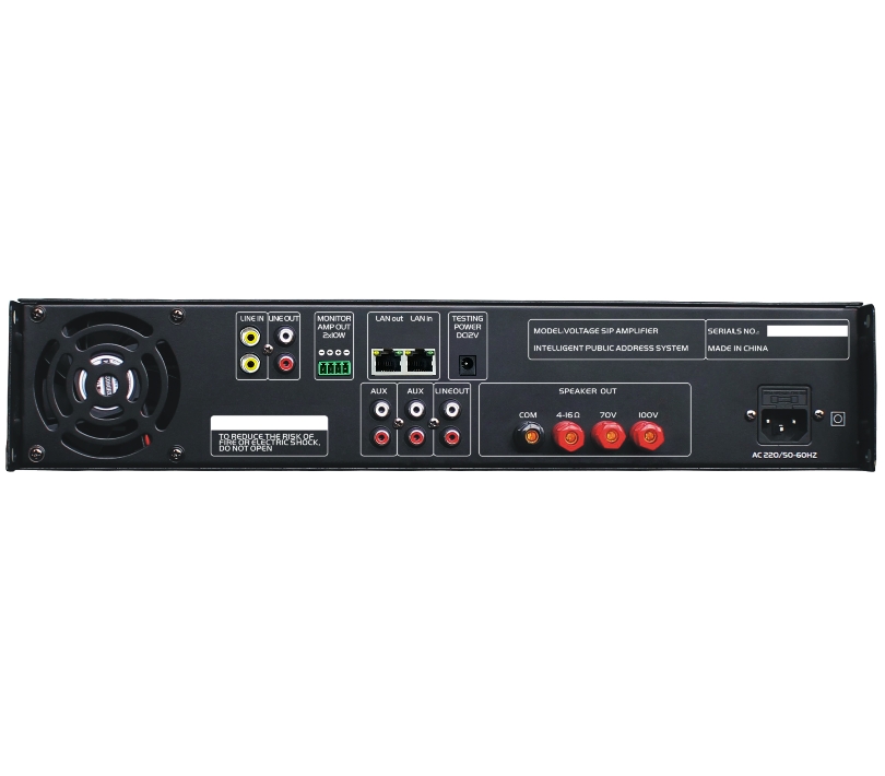 IP數字網絡定壓功放 OBT-NP6450