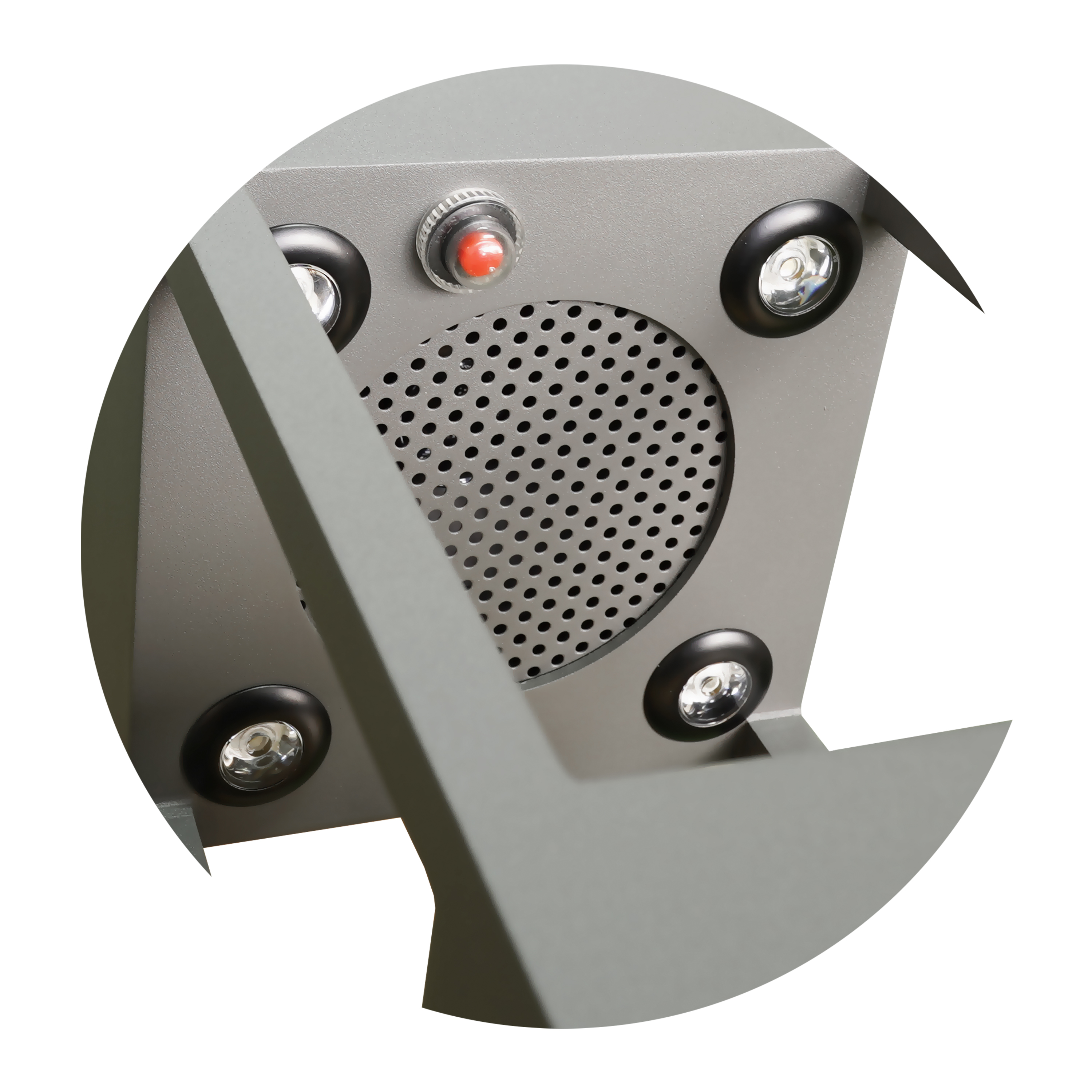 高品質(zhì)玻璃鋼草坪音箱 OBT-1805A