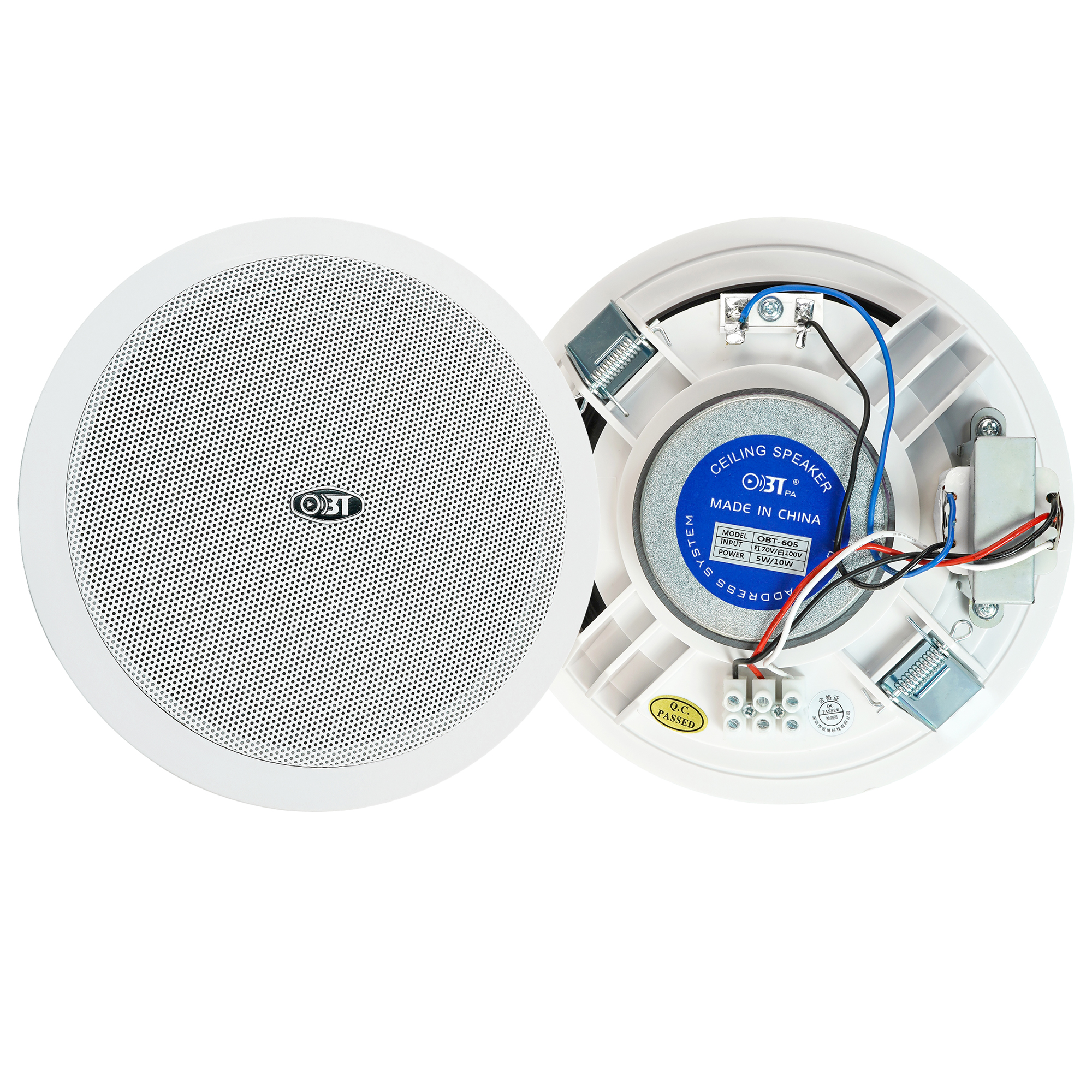 高品質(zhì)天花喇叭（優(yōu)質(zhì)塑膠） OBT-605