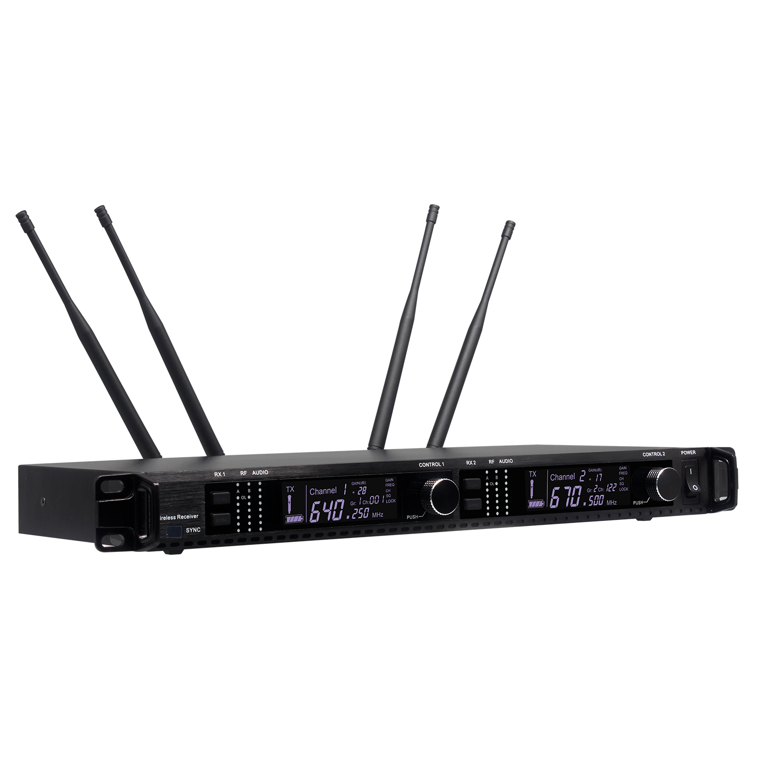 IP網(wǎng)絡(luò)真分集遠程無線話筒 OBT-IP8280