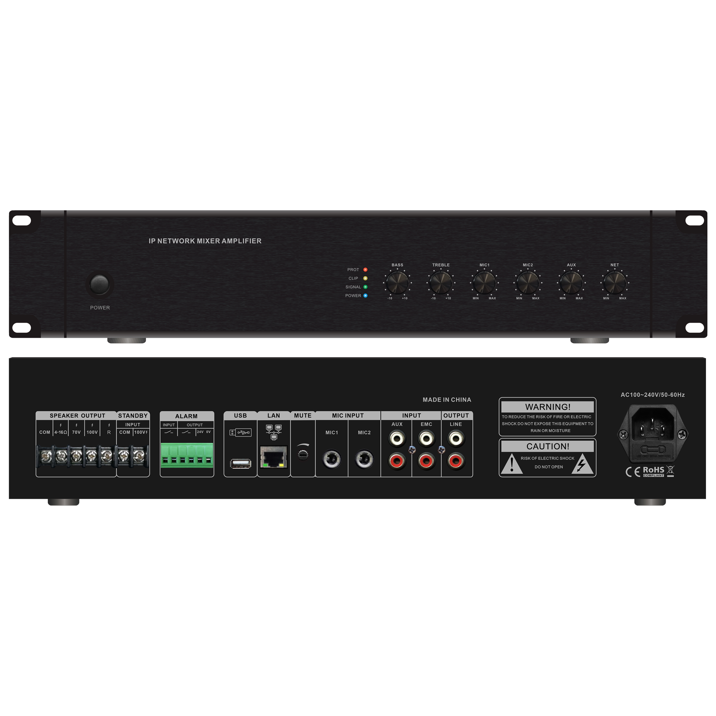 300W多功能網(wǎng)絡(luò)功放 OBT-NP6300C