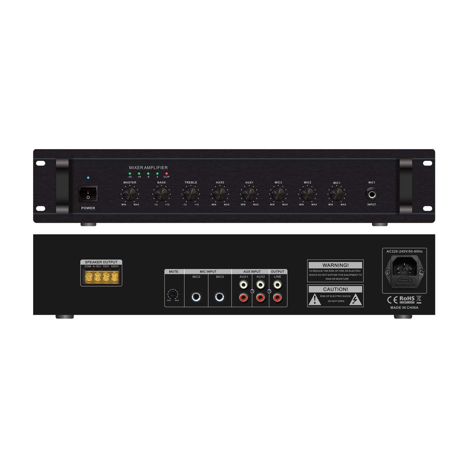 合并式功放 OBT-6500D